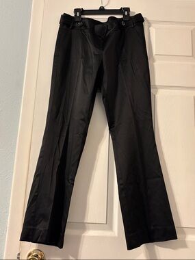 Tracy Evans Black Straight-Leg Dress Pants size 9